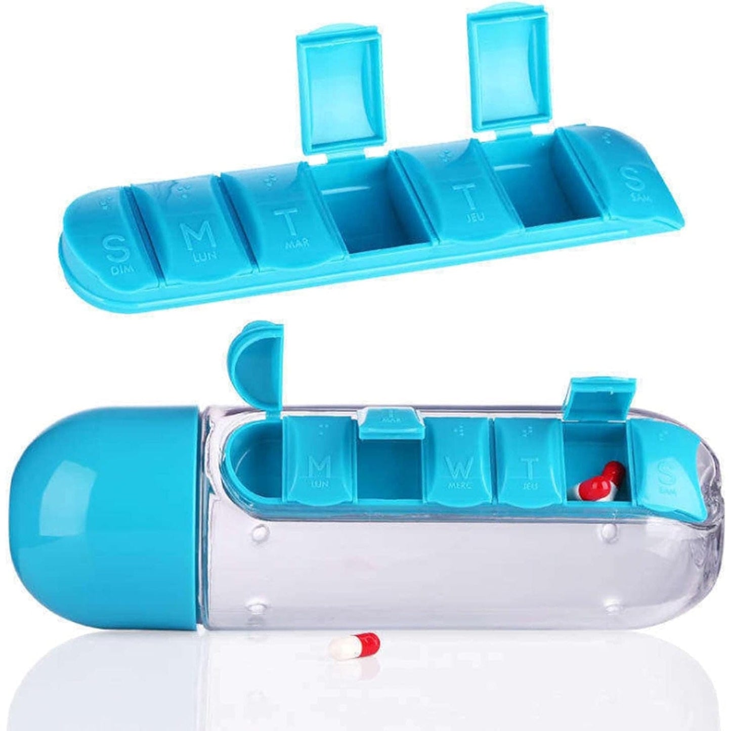 HydraMate – Pill & Water Bottle