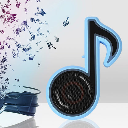 GlowBeat Music Note Speaker 🎶