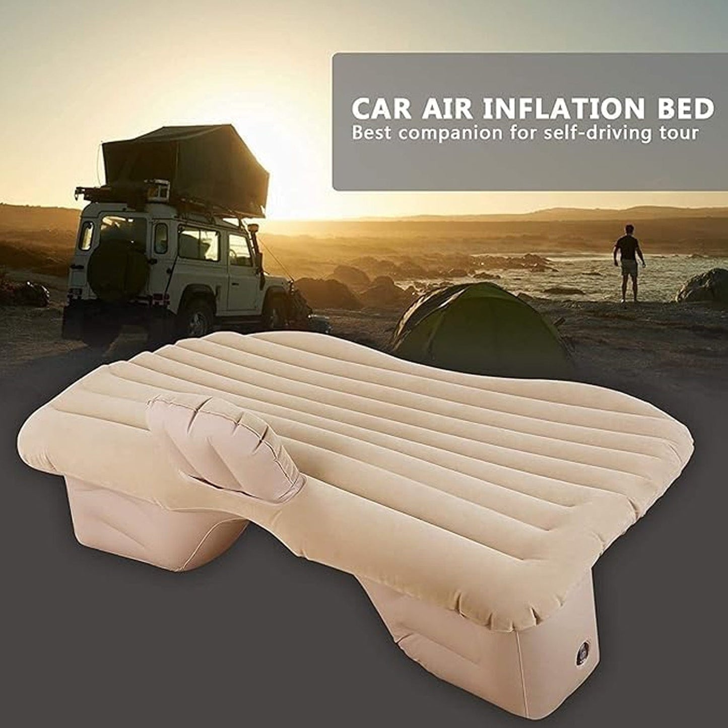 TravelMate Car Air Bed – Sleep Anywhere!